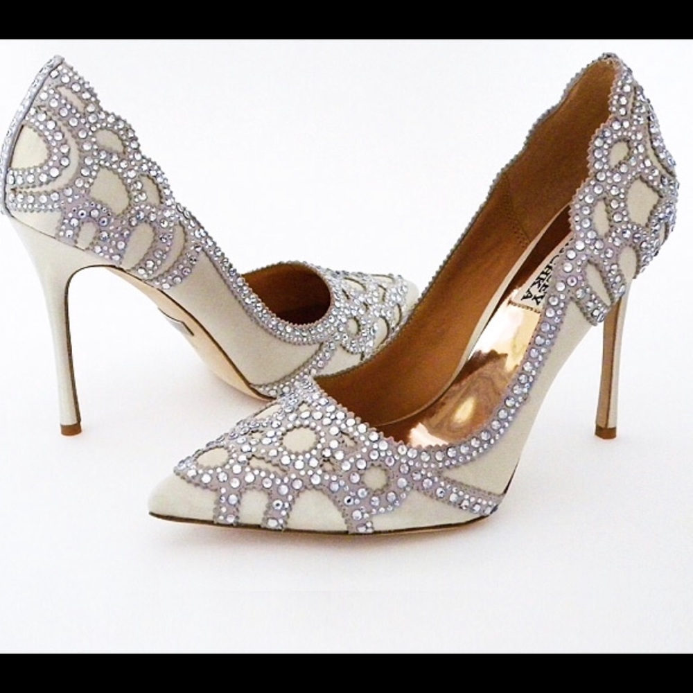 Badgley Mischka Rogue Embellished Evening shoe